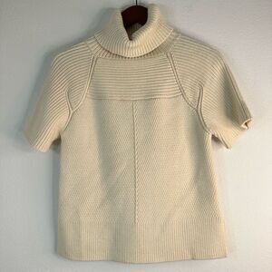 Derek Lam Cream Turtleneck Sweater